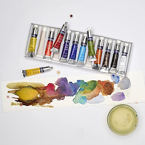 Juego De Pintura De Acuarela X12 Winsor & Newton Cotman 5