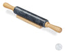 MegaCuper Marble Rolling Pin with Wooden Handle 43cm 2