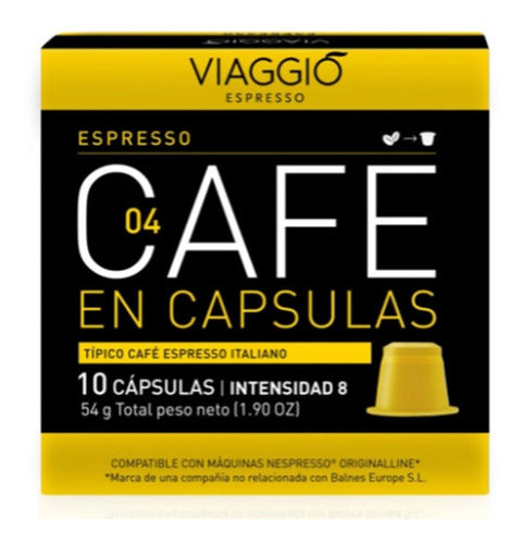 Viaggio Espresso Capsules 10 Pack 0