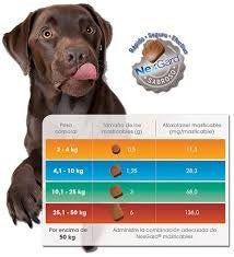 Tableta Masticable Nexgard Antipulga Y Garrapatas  10 A 25 K 4