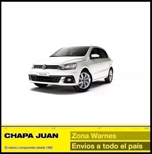 Volkswagen Paragolpe Trasero Gol Trend 2016 2017 2018 Ojo Gato Plastico 2