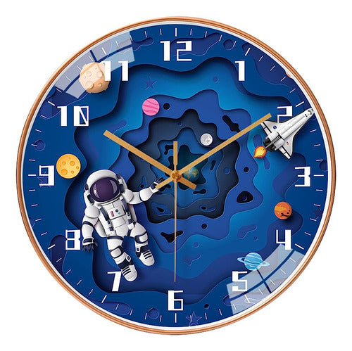 YHan Battery Operated Wall Clocks for Kids 0