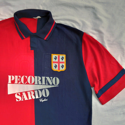 Camiseta Cagliari Italia 1990 Enzo Francescoli Retro Vintage 1