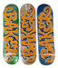 Shape Baker 8.1 Grafite Laranja Fundo Variado - Skate Maple 0