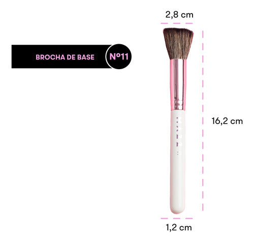 Mazz Make Up Set of 6 Brushes - Perfect for All Your Makeup Needs 5