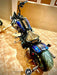 Harley Davidson Softail CLX Leather Saddlebag 7