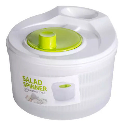 Unidade De Salada Grande E Lavadora De Legumes De 5 Litros 0