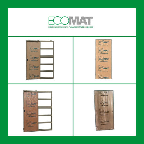 Ecomat Door Toilet 10-95 MDF for Bathroom Right 4