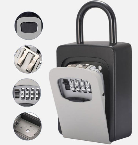Portable Servus Lock Box with 4-Digit Password 1