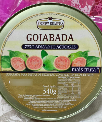 Goiabada Diet Na Lata Reserva De Minas 540g 3