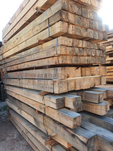 Columna Madera Gravillea S/cep 4 X 4 X 3 Mt. Mader Shop 1