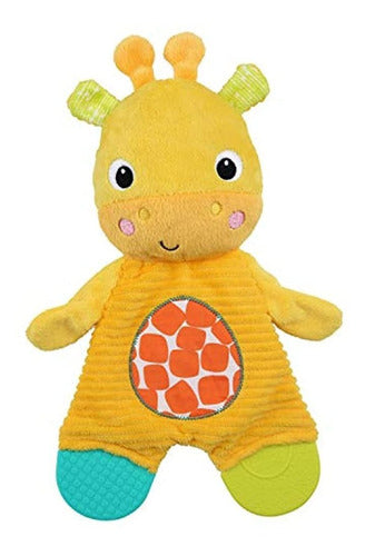 Bright Starts Snuggle Teethe Plush Baby Toy - Giraffe 0