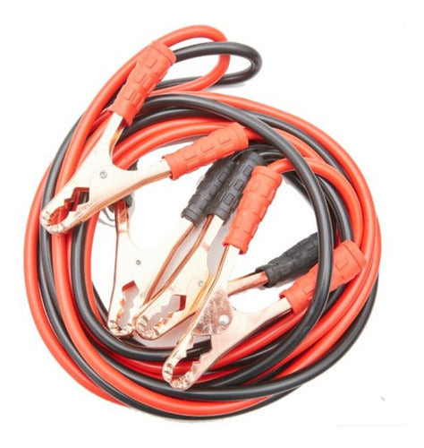 Cable Puente Batería 150amp. Arranque Auto Cocodrilo 2.5mts 6