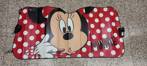 Cortina Plegable Disney Parabrisa Metalizada Minnie 150x70cm 3