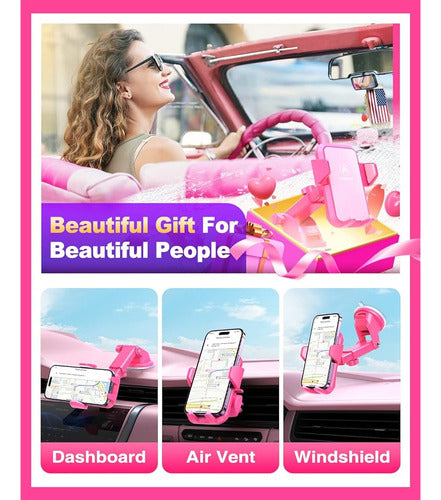 Vanmass Updated Soft Silicone Anti-Slip Car Phone Holder 2