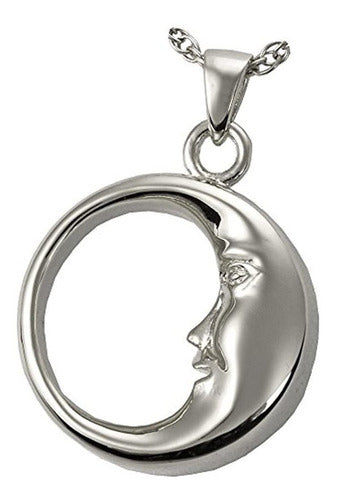 Memorial Gallery MG3156GP Goodnight Moon Pendant 14K GoldPlata 0