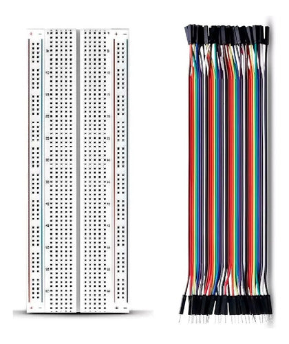 Experimentador Protoboard 830p + Cable Arduino Electronica 0