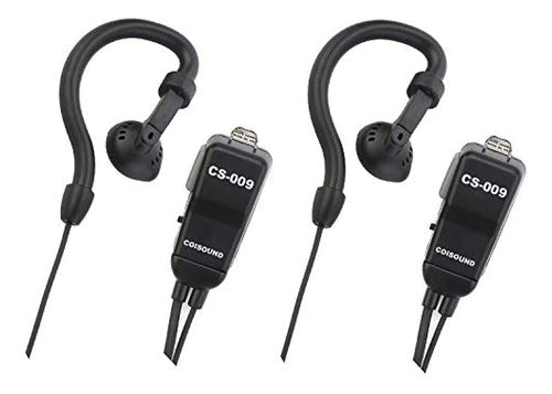 KASVER Bidirectional Radio Headset Compatible with Midland Headphones 0