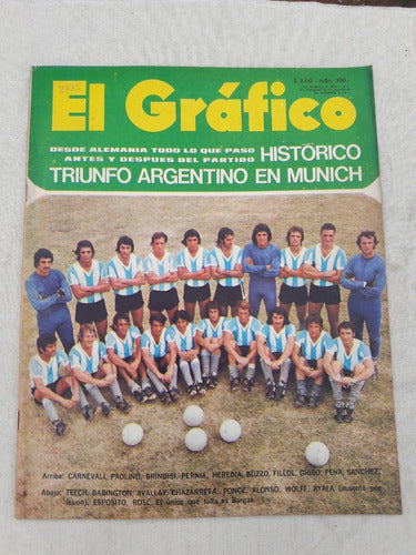 Revista El Grafico Nº 2785 Año 1973 - Argentina En Munich 0