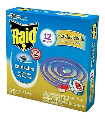 Pack Oferta Espirales Raid Country Lavanda Violetas 30 Dias 3