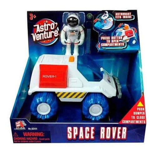 Astro Venture Space Rover with Astronaut - Space Exploration Toy 0