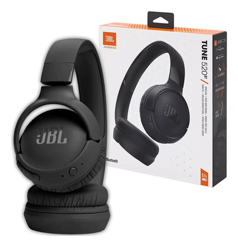 Audífono Jbl T520 Inalámbrico Bluetooth Negro Tranza 0