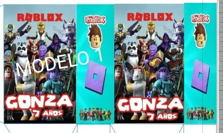 Bella Deco Personalized Roblox Birthday Party Bags 3