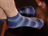 Elemento Pack X12 Striped Cotton Ankle Socks for Men A. 102 R 2