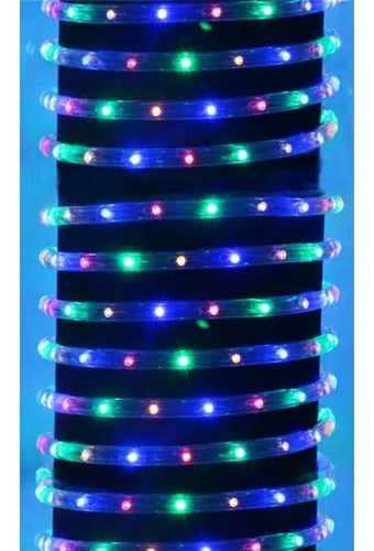 Generic LED RGB Silicone Hose Decorating 10 Mtrs 220V 3