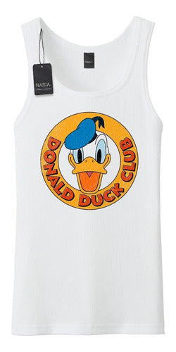 Naria Store Donald Duck Art Logo Image Men's Tank Top - Pspd2 0