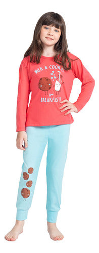 Mariené Pajamas for Girls Cookies Art 2070 3