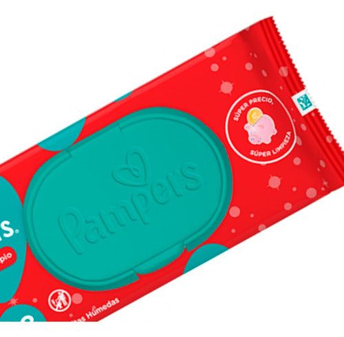 Pampers Kit X6 Toallitas Húmedas Siempre Limpios Bebes 48u 5