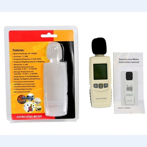 Sound Lever Meter Decibelimeter Sonometer Noise Level Meter 2