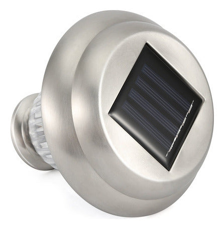 8 X De Acero Inoxidable Jardín Al Aire Libre Led Solar Paisa 6