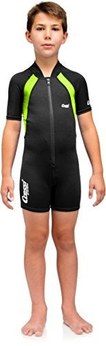 Traje De Neopreno Cressi Shorty, Green Small Age 1-2 0