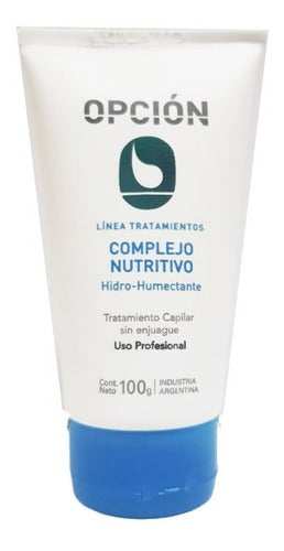 Complejo Nutritivo Hidrohumectante Opcion Salon 100gr X12und 1