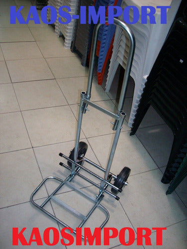 Movimientos Industriales SRL Reinforced Folding Shopping Cart / 60kg 4