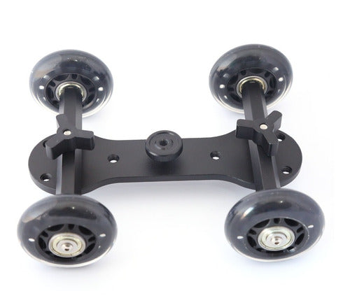 Mini Dolly Skater Para Cameras E Filmadoras Ya5041 Greika 2