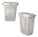 Laundry Basket with Lid Plastic Rectangular Hamper for Bathroom and Laundry Room 4