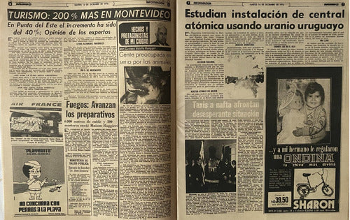 Mundocolor Nº 43 Diario, Dic 1976, Marilyn, Restuccia, Ex4 1