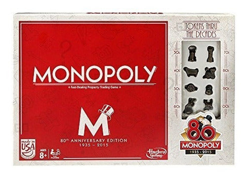 Juego Monopoly (80º Aniversario) 0