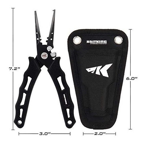 KastKing Saltwater Fishing Tool Pliers Kit - Black 1