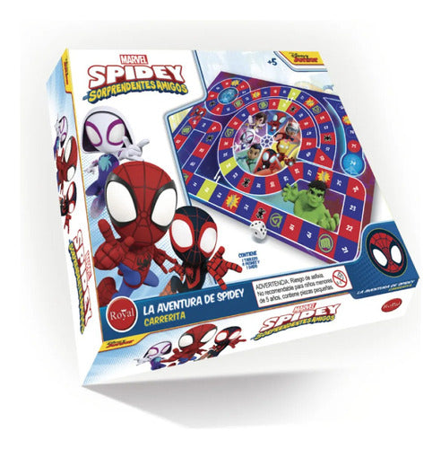 Juego Trivia Carrerita Spidey Marvel Royal +4 Febo 0