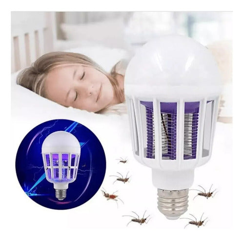 Generic LED Light Bulb Mosquito Killer 220V 2 in 1 E27 7