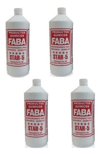 Faba Liquid Disintegrating Agent for Chemical Toilets x 4 Units 0