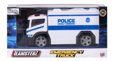 Teamsterz Urban Fire Truck Police Metal 12cm PCE 14065 Bigshop 1