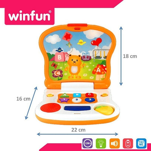 Winfun My First Laptop - Tigrisito Learning Tablet for Ages 1-5 7