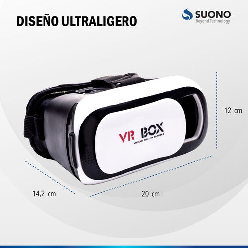 VR Box Virtual Reality Glasses Helmet for 3D 360° Mobile Phones 4