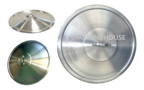 ALUMINIO Aluar N45 Aluminum Lid for Plow Disc, Paellera, Casserole N46 0