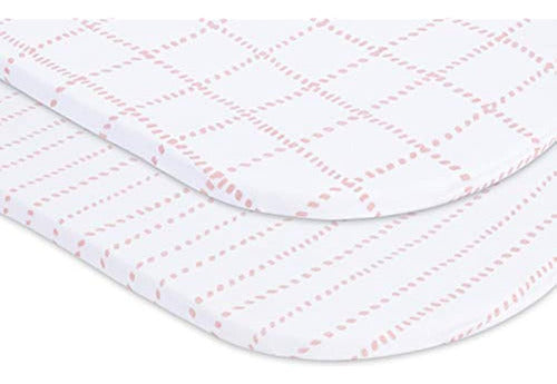 Petit Dreams - Cotton Jersey Fitted Sheet for Baby Moses Basket 0